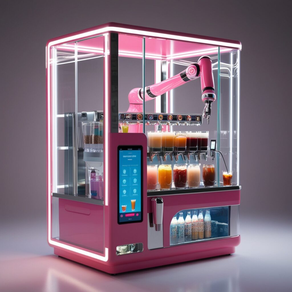 Leonardo phoenix a big futuristic and modern drink machine ima 0111