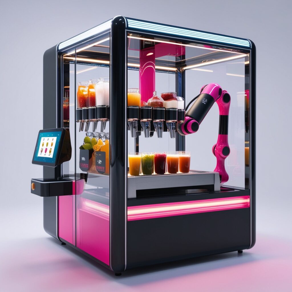 Leonardo phoenix a big futuristic and modern drink machine ima 0666